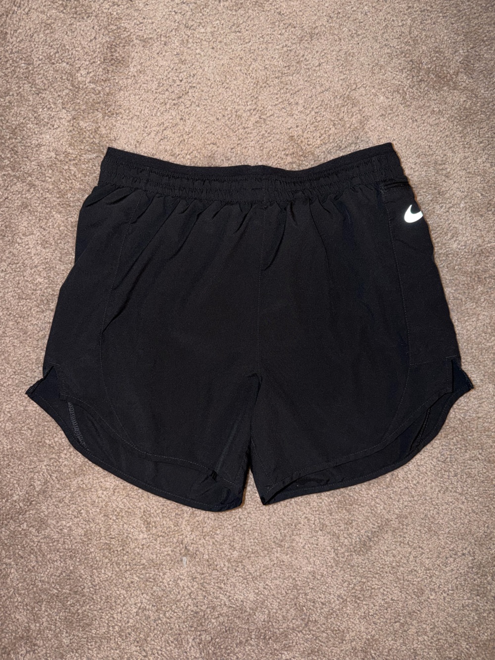 Nike Black Women's Performance Running Shorts